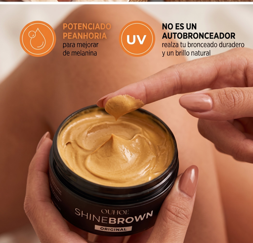 SHINE BROWN bronceador corporal